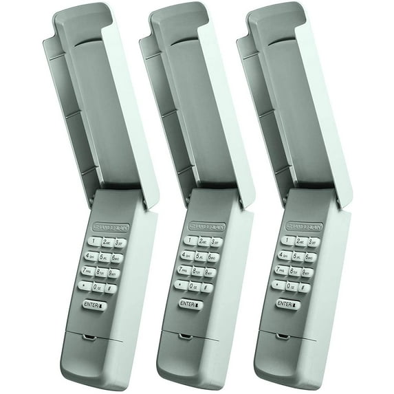 Chamberlain/LiftMaster/Craftsman 940EV-P2 Garage Door Opener Keyless Entry Keypad, Security +2.0 Compatible - 3 Pack