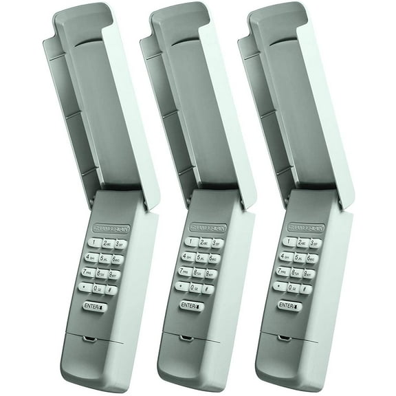 Chamberlain/LiftMaster/Craftsman 940EV-P2 Garage Door Opener Keyless Entry Keypad, Security +2.0 Compatible - 3 Pack