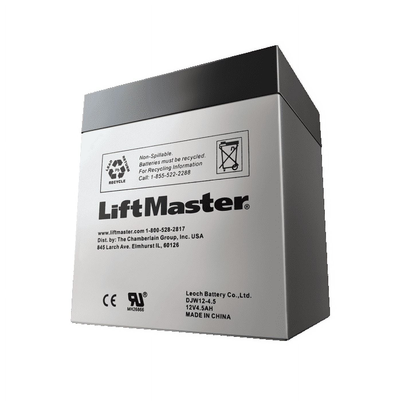 Chamberlain Liftmaster 485LM Battery LiftMaster Garage Door Openers 485LM Battery Backup, OEM