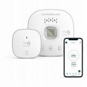 Chamberlain myQ-G0401 Wi-Fi Smartphone Garage Door Opener Control - Wireless Garage Hub and Sensor with Wi-Fi & Bluetooth - Smartphone Controlled