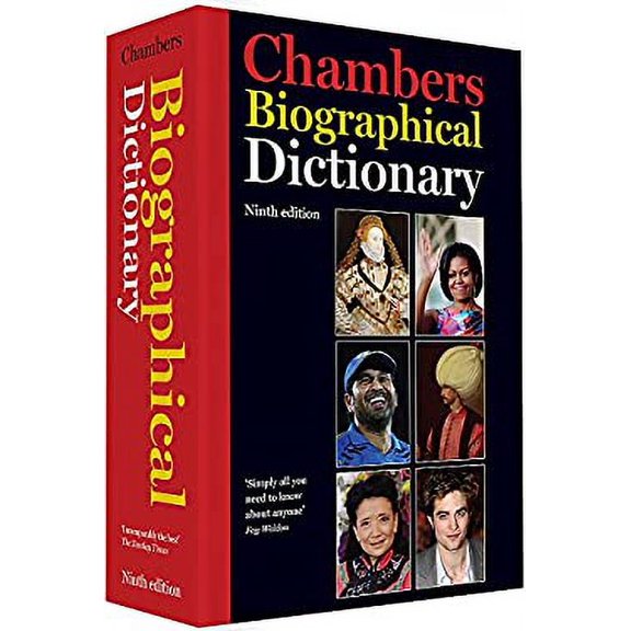 Pre-Owned Chambers Biographical Dictionary (Hardcover) 0550106936 9780550106933