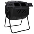 Chambers Composting Tumbler 43 Gallon Dual Outdoor Gardening Large