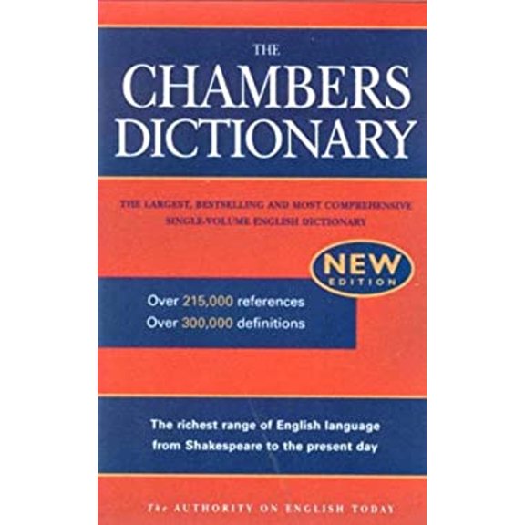 Pre-Owned The Chambers Dictionary (Paperback) 055014000X 9780550140005