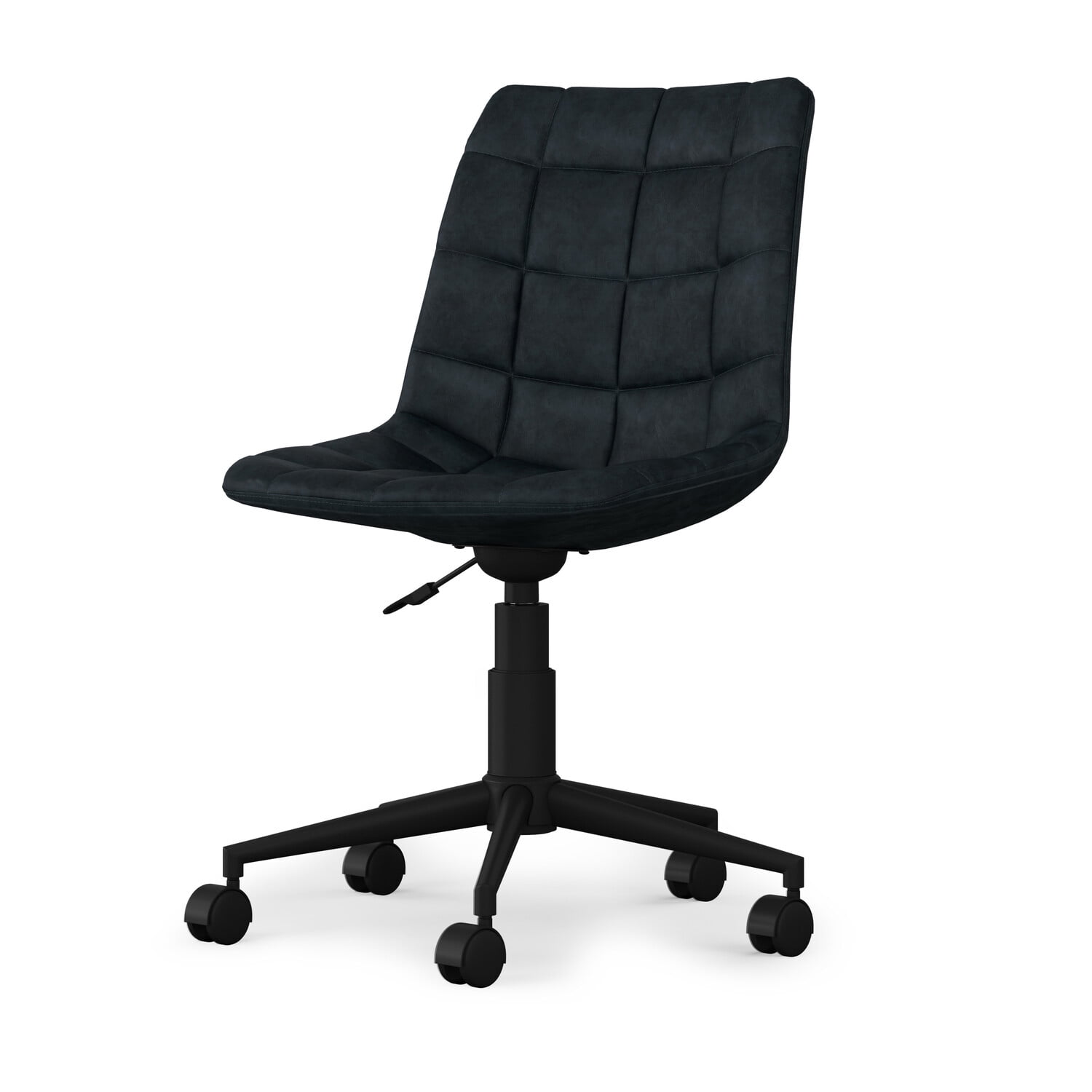 Chambers Distressed Blue Faux Leather Swivel Executive Chair
