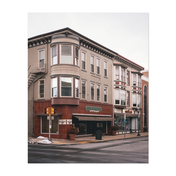Chambersburg Architectural 01 - Chambersburg Pennsylvania Photography Unframed Wall Art Print 8 x 10 inches