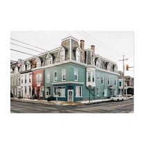 Chambersburg Corner 01 Bright - Chambersburg Pennsylvania Photography Unframed Wall Art Print 5 x 7 inches