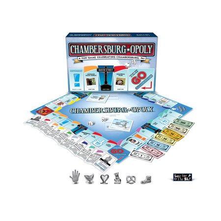 Chambersburg Opoly Board Game, by Late for the Sky