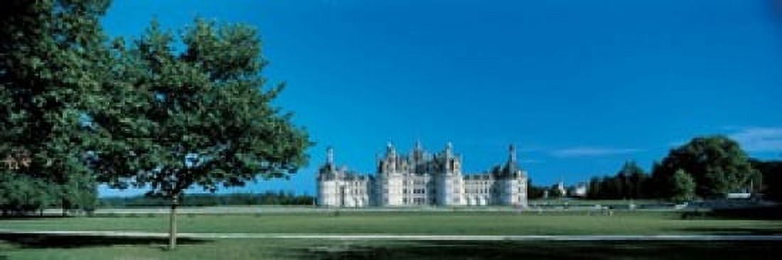 Chambord Castle Loire France Canvas Art - Panoramic Images (18 x 6)