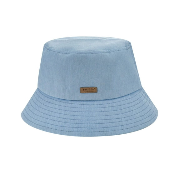 Chambray Bucket Hat by Fetchin' Co