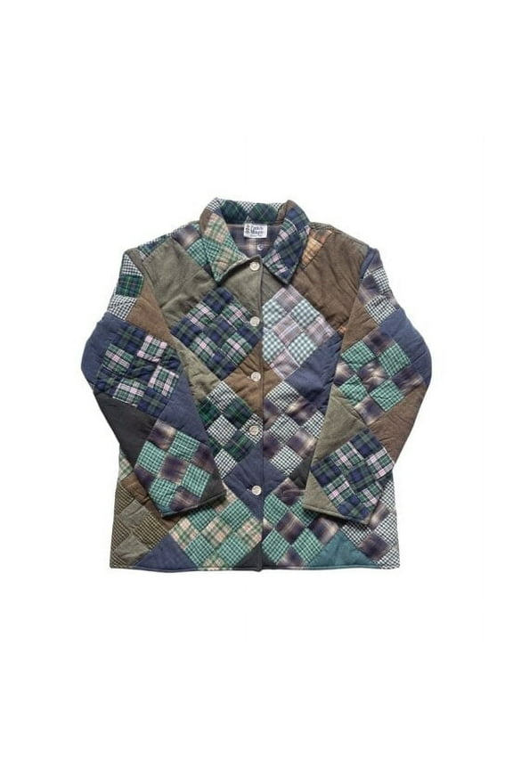 Chambray Nine Unisex Quilted Cotton Jacket | Lightweight, Soft Cotton-Filled, Full-Sleeve, Cozy All-Season Regular Fit Jacket | Samll