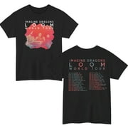 Chamelean Imagine Dragons Loom Tour 2024 Shirt Short Sleeve Tee Unisex Casual T-shirt, Sizes S-3XL