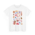 thumbnail image 1 of Chamelean Seashells Cottagecore Aesthetic Short Sleeve Tee Unisex Casual T-shirt, Sizes S-3XL, 1 of 4