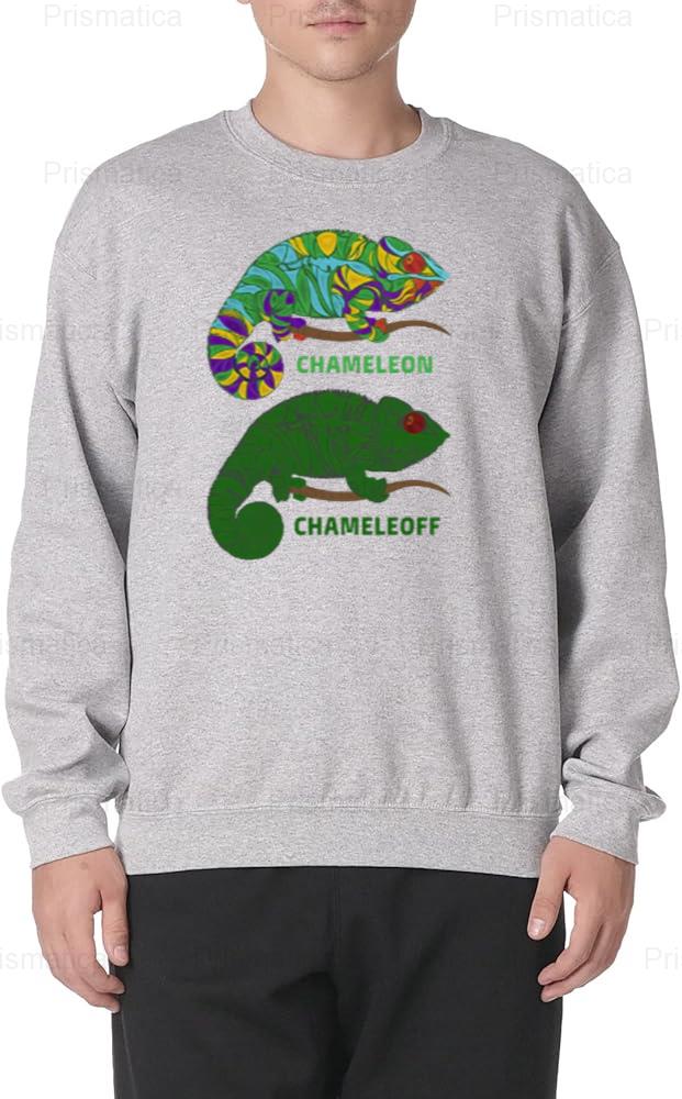 Pattern Print Chameleon Women's Sweatshirt