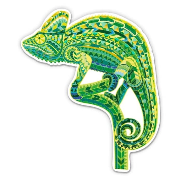 Chameleon - 5" Vinyl Sticker - For Car Laptop I-Pad - Waterproof Decal