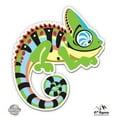 thumbnail image 1 of Chameleon - 5" Vinyl Sticker - For Car Laptop I-Pad - Waterproof Decal, 1 of 1