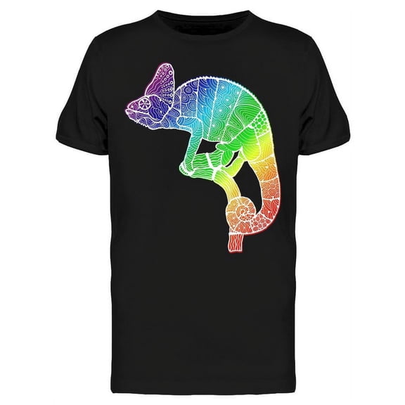 Chameleon Amphibian T-Shirt Men -Image by Shutterstock, Male 3X-Large