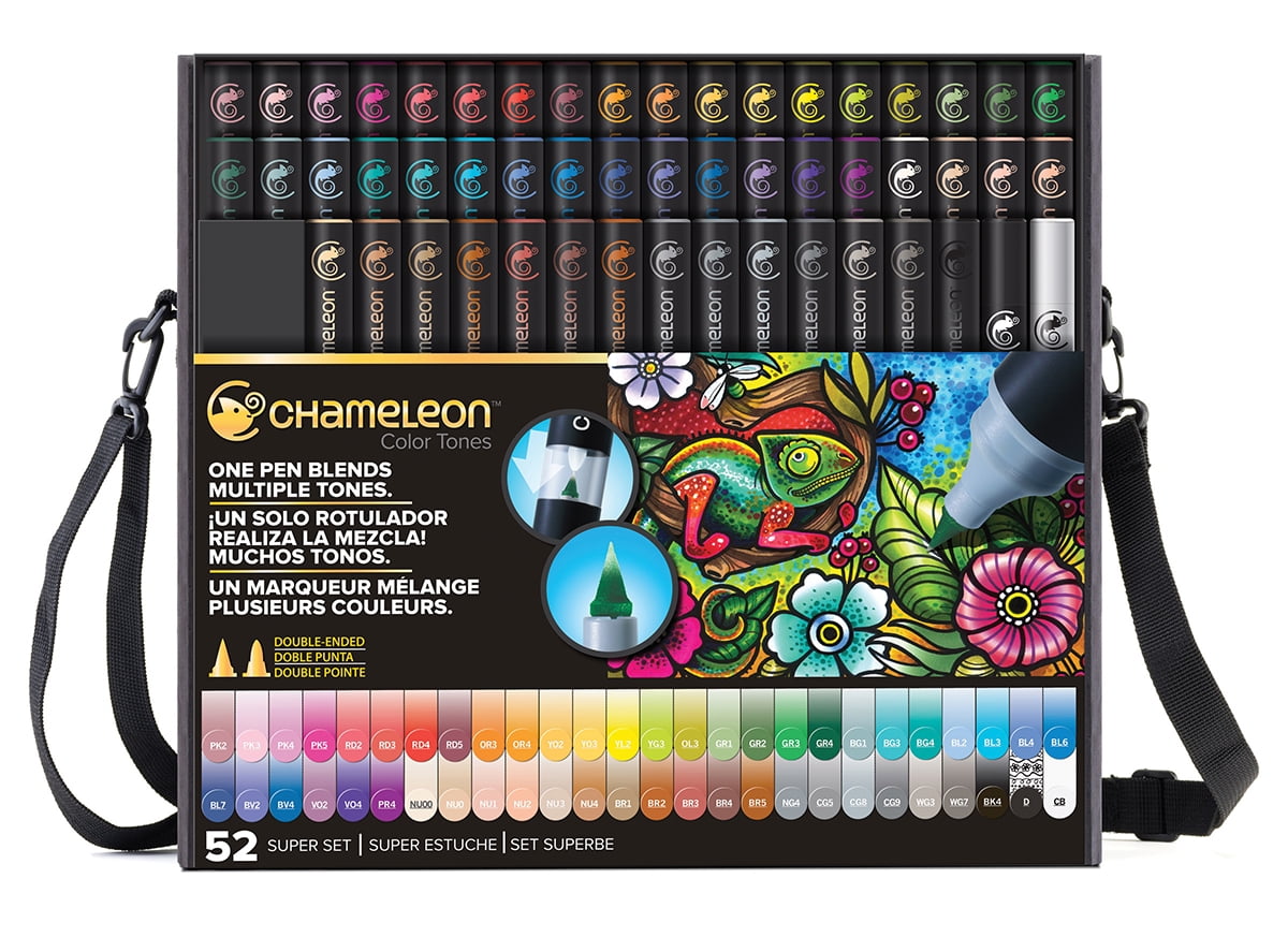 Chameleon Art Products, Color Tones, Complete Set - 52 Pens