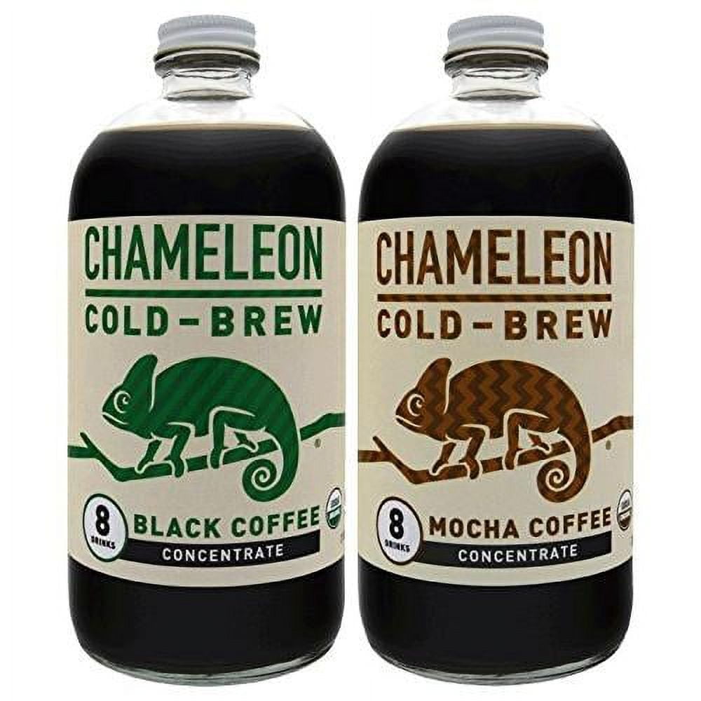 Chameleon Cold-Brew Black & Mocha Coffee Concentrate 2 Pack - Walmart.com