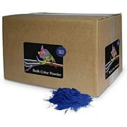 Chameleon Colors Bulk Color Powder, Navy Holi Colored Chalk, 25 Pounds