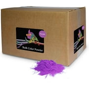 Chameleon Colors Bulk Color Powder, Purple Holi Colored Chalk, 25 Pounds