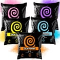 thumbnail image 1 of Chameleon Colors 5 lb Bags of Color Powder - 5 Vibrant Colors - For Summer Camp, Holi Powder, Color Run, Photo Shoot, Color War, School Event - 15-20 People - Non-Toxic, Non-Toxic, Gluten-Free, 1 of 9