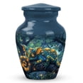 thumbnail image 1 of Chameleon Enchanted Evening - Urn Keepsake Human Ashes - Sleek Tiny Urn for Human Ashes - Men's Small Memorial Urn - Cremation Keepsake for Adult 3 Inch, 1 Pc, 1 of 5