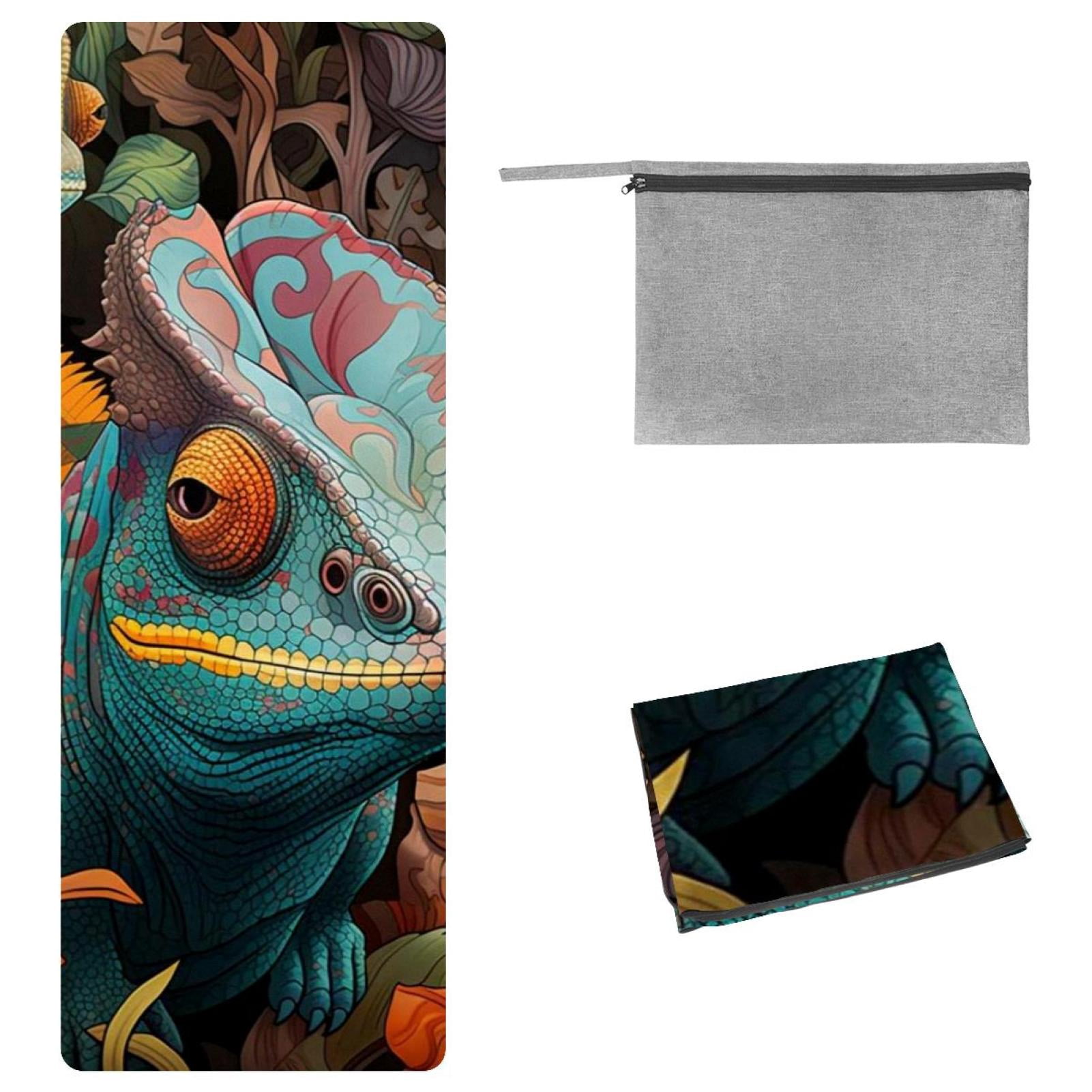 chameleon-gym-towel-with-storage-bag-72-8-x26-8-suitable-for-yoga