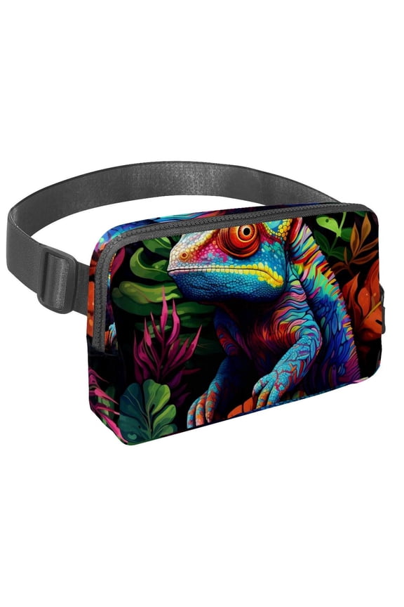 Chameleon Lightweight Adjustable Extension Strap Unisex Sling Bag Fanny Pack Belt Bag