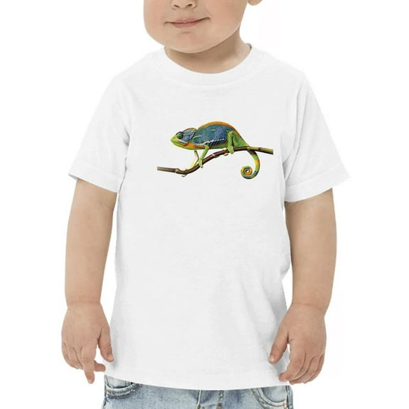 Chameleon On A Branch T-Shirt Toddler -SPIdeals Designs,  4 Toddler