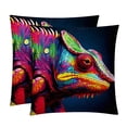 thumbnail image 1 of Chameleon Patterns - Set of 2, Available in 16x16, 18x18, and 20x20 Inches for Various Occasions, Sofa, Bed, Chair - Includes Pillow Inserts, Cushion Covers, Decorative Pillows, 1 of 6