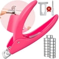 thumbnail image 1 of Chameleon Premium Adjustable Nail Clippers with Magnets Sizers for Acrylic Nails, Stainless Steel Nail Cutter Trimmer for Artificial Fake False Tips Manicure Sharp Blade Clip Tool for Salon Beauty, 1 of 17