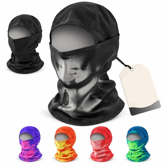 Chameleon Ski Mask, Heat Reactive Color Changing Balaclava for Adults ...