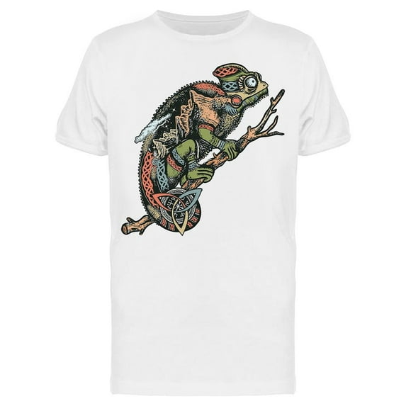 Chameleon Symbol T-Shirt Men -Image by Shutterstock, Male Medium
