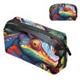 thumbnail image 1 of Chameleon Travel Organizer Hard Drive Case Small Travel Case USB Cable Organizer - Oxford Cloth Waterproof Storage Box for Electronic Digital Products - 5.9x9.44x3.14 in, 1 of 6