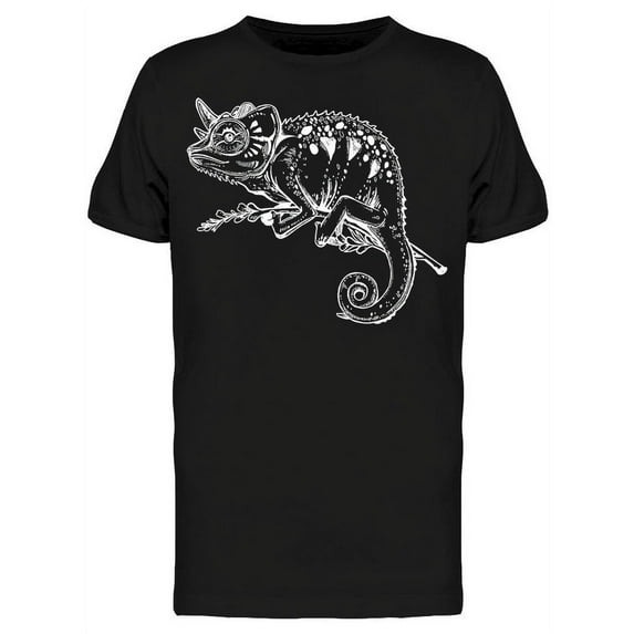 Chameleon Tropical Reptile T-Shirt Men -Image by Shutterstock, Male x-Large