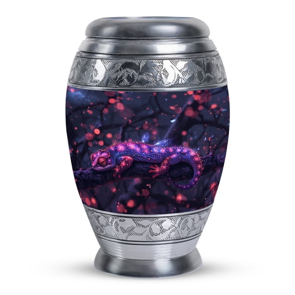 Chameleon's Dream - Urn For Human Ashes Adult Male - Discreet Mini Urn For Adult Ashes - Portable Keepsake For Men - Elegant Cremation Solution 3 Inch, 1 Pc