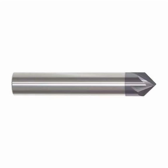 Manufacturer Varies Chamfer End Mill,1/4 in. Dia,Carbide,209 209-084250B