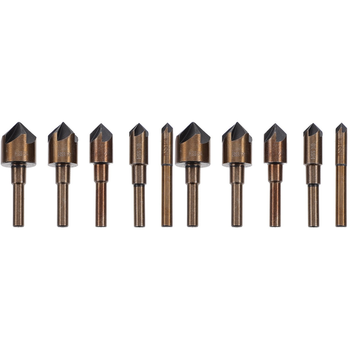 Chamfer Hole Opener Round Handle Deburring Tool Center Punch Bit