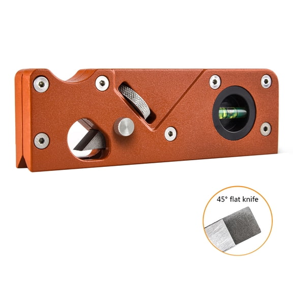 Chamfer Plane Professional Woodworking Edge Corner Flattening Tool