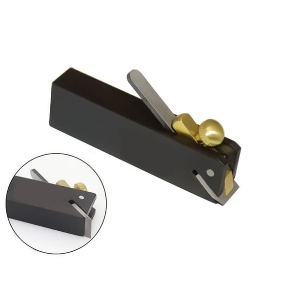 Chamfer Plane Woodworking Edges Corner Flattening Tool Hand Chamfering Planer Suitable for Quick Edges Trimming