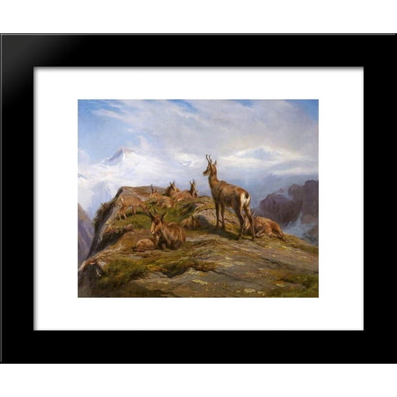 Chamois 20x24 Framed Art Print by Rosa Bonheur