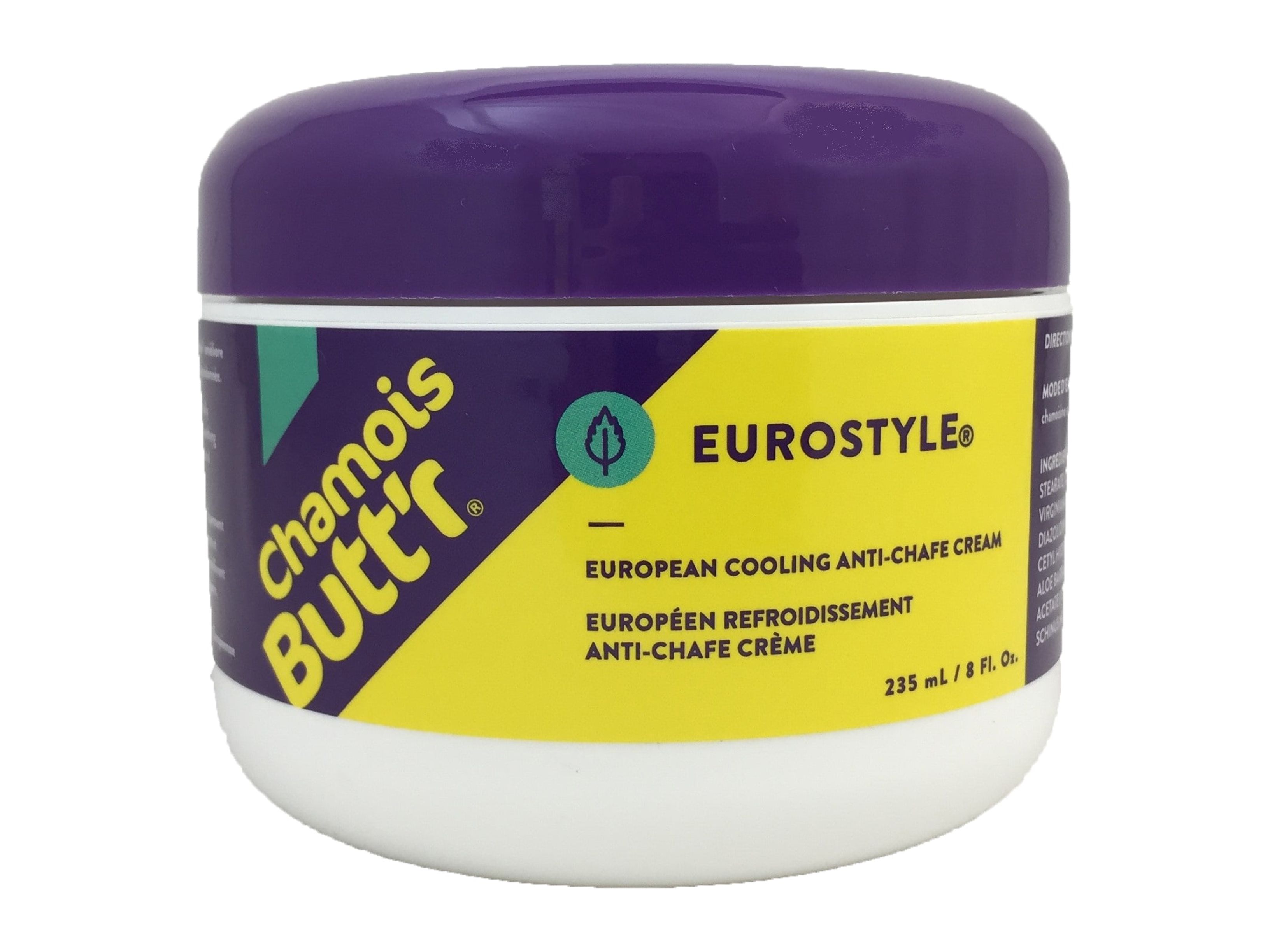 Chamois Buttr Eurostyle Anti Chafe Cream Non-Greasy Lubricant 8 Ounce Jar - image 1 of 7