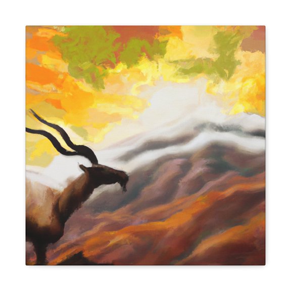 "Chamois Enchantment Spell" - Canvas