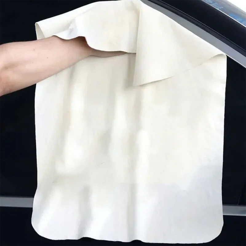 Chamois Leather Car Washing Towels Super Absorbent Car Window Glass