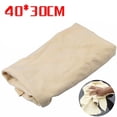 thumbnail image 1 of Chamois Leather Cleaning Cloth Car Washing Towel Water Absorbent Rag 40*30cm, 1 of 8