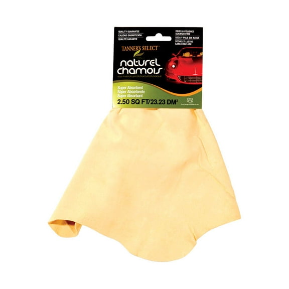 Chamois Pad TS20T 2.5 sq. ft. Tanners Select Genuine Chamois