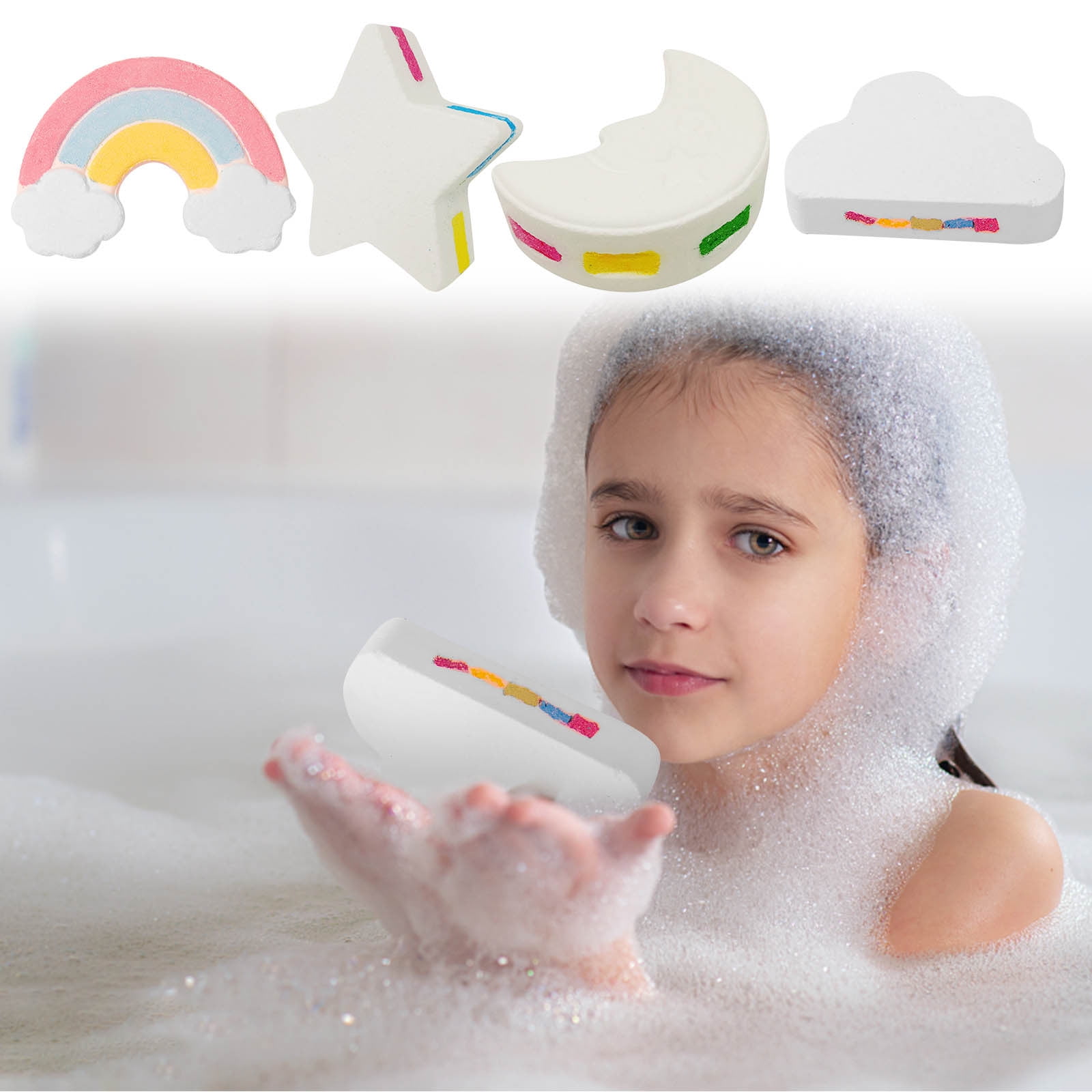 Chamoist Bath Bombs for Kids, Bath Ball Explosion Bath Bath Ball Bubble