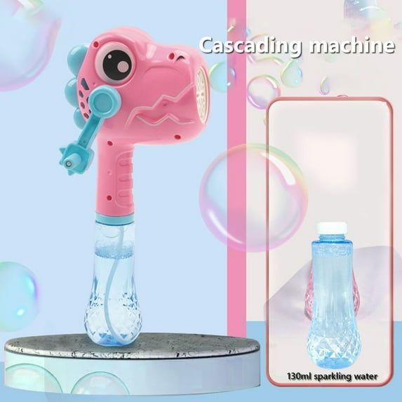 Chamoist Bubble Machine,Bubble Wand Bubble Toys,Hand - Cranked Cute BubbleMachine - Manual Multi - Hole BubbleBlower 130ml