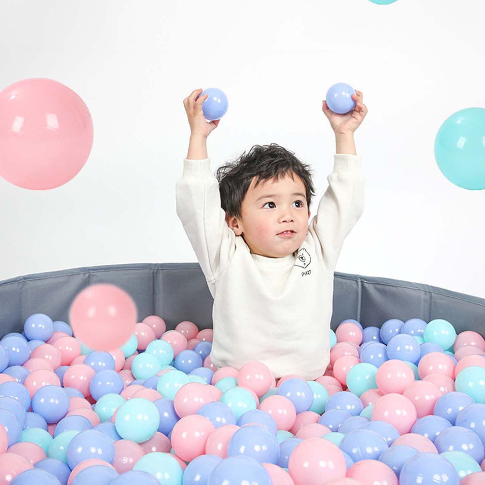 Chamoist Clearance Ball Pit Balls 200 for Toddlers,Foam Ball Pit for