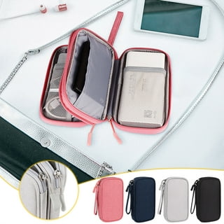 FYY Travel Cable Organizer Pouch Electronic Accessories Carry Case Portable  Waterproof Double Layers All-in-One Storage Bag for Cord, Charger, Phone